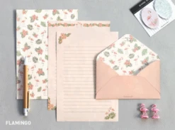 Iconic Pattern Letter Set - Flamingo