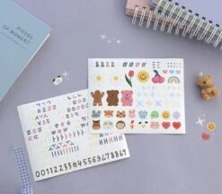 Iconic Photo Album [Small] -Stationery Sale Shop lettering sticky album half size 02 indi pink