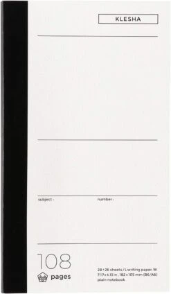 Life Klesha Notebook [Grid, Plain, Ruled] -Stationery Sale Shop life klesha notebook a6b6 plain