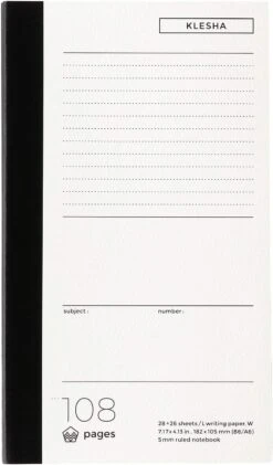 Life Klesha Notebook [Grid, Plain, Ruled] -Stationery Sale Shop life klesha notebook a6b6 ruled