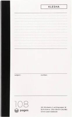 Life Klesha Notebook [Grid, Plain, Ruled] -Stationery Sale Shop life klesha notebook lined 1