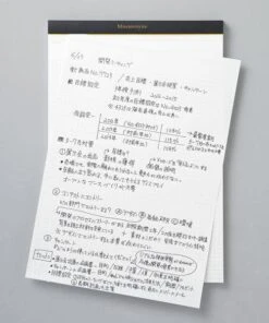 Mnemosyne Staple Bound Notepad N187A -- A4 : Graph -Stationery Sale Shop mnemosyne staple bound pad open 1 1 1