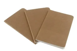 Moleskine Pocket Kraft Cahiers -- Plain 5 Moleskine Pocket Kraft Cahiers -- Plain -Stationery Sale Shop moleskine cahiers pocket ruled kraft set
