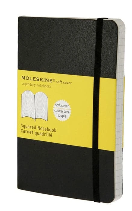Moleskine Pocket Soft Notebook -- Squared 1 Moleskine Pocket Soft Notebook -- Squared
