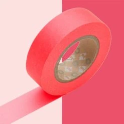 MT Masking Tape -- 1P Basic -- Shocking Red