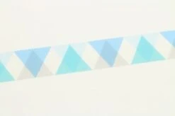 MT Masking Tape 1P Deco - Triangle And Diamond Blue -Stationery Sale Shop mt washi masking tape diamond triangle blue mt01d336z 2