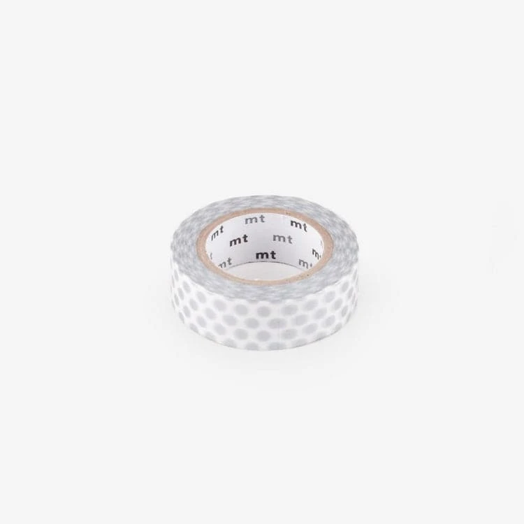 MT Masking Tape, Dot Silver 3 MT Masking Tape, Dot Silver - Image 3