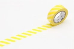MT Masking Tape 1P Deco - Stripe Lemon