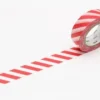 MT Masking Tape 1P Deco - Stripe Red