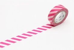 MT Masking Tape 1P Deco - Stripe Magenta