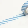 MT Masking Tape 1P Deco - Stripe Greyish Sky