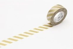 MT Masking Tape 1P Deco - Stripe Gold 2