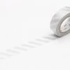 MT Masking Tape 1P Deco - Stripe Silver 2
