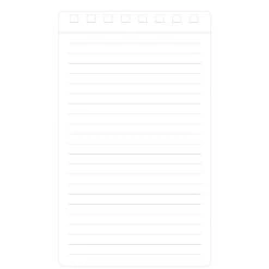 Mnemosyne Memo Book -- B7 : Ruled -Stationery Sale Shop n192a 02