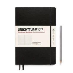LEUCHTTURM1917 Hardcover Notebook B5 (Plain, Dotted, Lined) 25 LEUCHTTURM1917 Hardcover Notebook B5 (Plain, Dotted, Lined) -Stationery Sale Shop notebook composition b5 hardcover 219 numbered pages black dotted