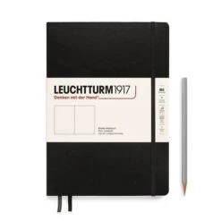 LEUCHTTURM1917 Hardcover Notebook B5 (Plain, Dotted, Lined) 24 LEUCHTTURM1917 Hardcover Notebook B5 (Plain, Dotted, Lined) -Stationery Sale Shop notebook composition b5 hardcover 219 numbered pages black plain