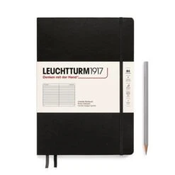 LEUCHTTURM1917 Hardcover Notebook B5 (Plain, Dotted, Lined) 26 LEUCHTTURM1917 Hardcover Notebook B5 (Plain, Dotted, Lined) -Stationery Sale Shop notebook composition b5 hardcover 219 numbered pages black ruled