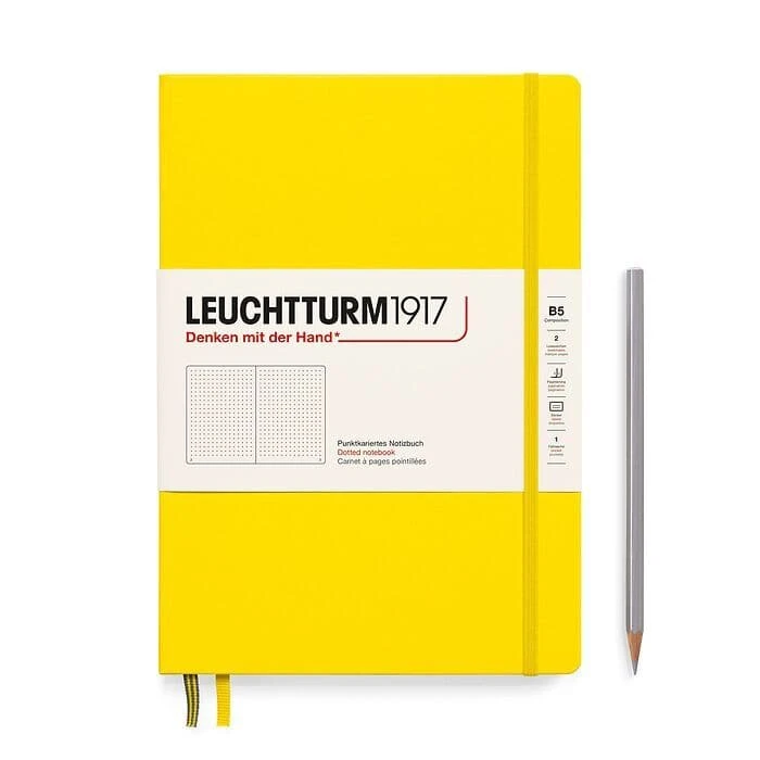 LEUCHTTURM1917 Hardcover Notebook B5 (Plain, Dotted, Lined) 12 LEUCHTTURM1917 Hardcover Notebook B5 (Plain, Dotted, Lined) - Image 12
