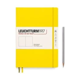 LEUCHTTURM1917 Hardcover Notebook B5 (Plain, Dotted, Lined) 32 LEUCHTTURM1917 Hardcover Notebook B5 (Plain, Dotted, Lined) -Stationery Sale Shop notebook composition b5 hardcover 219 numbered pages lemon plain