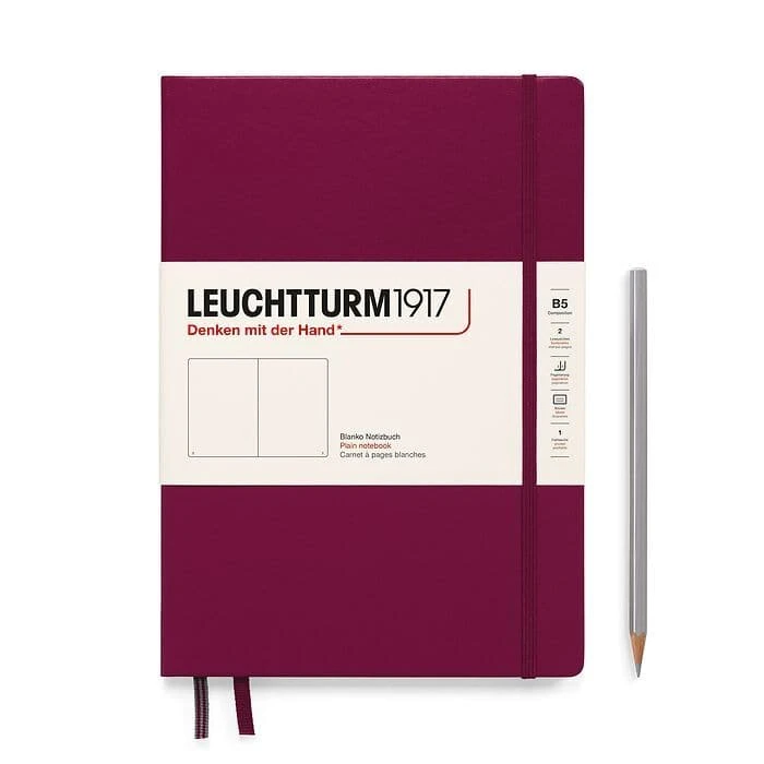 LEUCHTTURM1917 Hardcover Notebook B5 (Plain, Dotted, Lined) 8 LEUCHTTURM1917 Hardcover Notebook B5 (Plain, Dotted, Lined) - Image 8