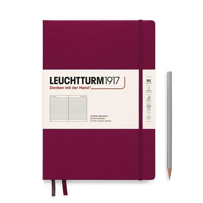 LEUCHTTURM1917 Hardcover Notebook B5 (Plain, Dotted, Lined) 10 LEUCHTTURM1917 Hardcover Notebook B5 (Plain, Dotted, Lined) - Image 10