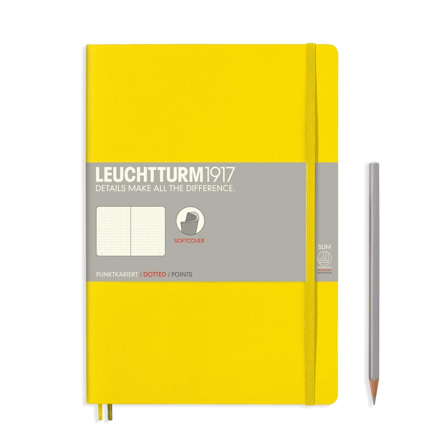 Leuchtturm1917 Softcover Notebook B5 - Lemon 1 Leuchtturm1917 Softcover Notebook B5 - Lemon