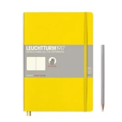 Leuchtturm1917 Softcover Notebook B5 - Lemon 5 Leuchtturm1917 Softcover Notebook B5 - Lemon -Stationery Sale Shop notebook composition b5 softcover 123 numbered pages lemon plain