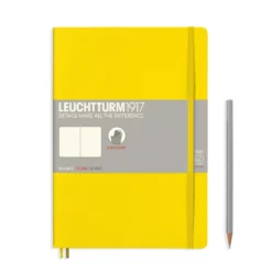Leuchtturm1917 Softcover Notebook B5 - Lemon -Stationery Sale Shop notebook composition b5 softcover 123 numbered pages lemon plain scaled