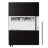 Leuchtturm1917 Hardcover Master Slim Notebook - A4+ (Lined, Dotted, Plain)