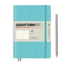 Leuchtturm 1917 Softcover A5 Notebook - Aquamarine