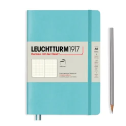 Leuchtturm 1917 Softcover A5 Notebook - Aquamarine