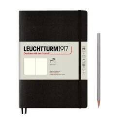 Leuchtturm 1917 Softcover A5 Notebook - Black
