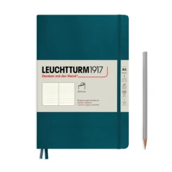 Leuchtturm 1917 Softcover A5 Notebook - Pacific Green