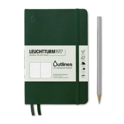 LEUCHTTURM1917 Paperback Outlines Notebook B6+ (Dotted)
