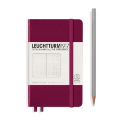 Leuchtturm 1917 Notebook, A6 - Port Red
