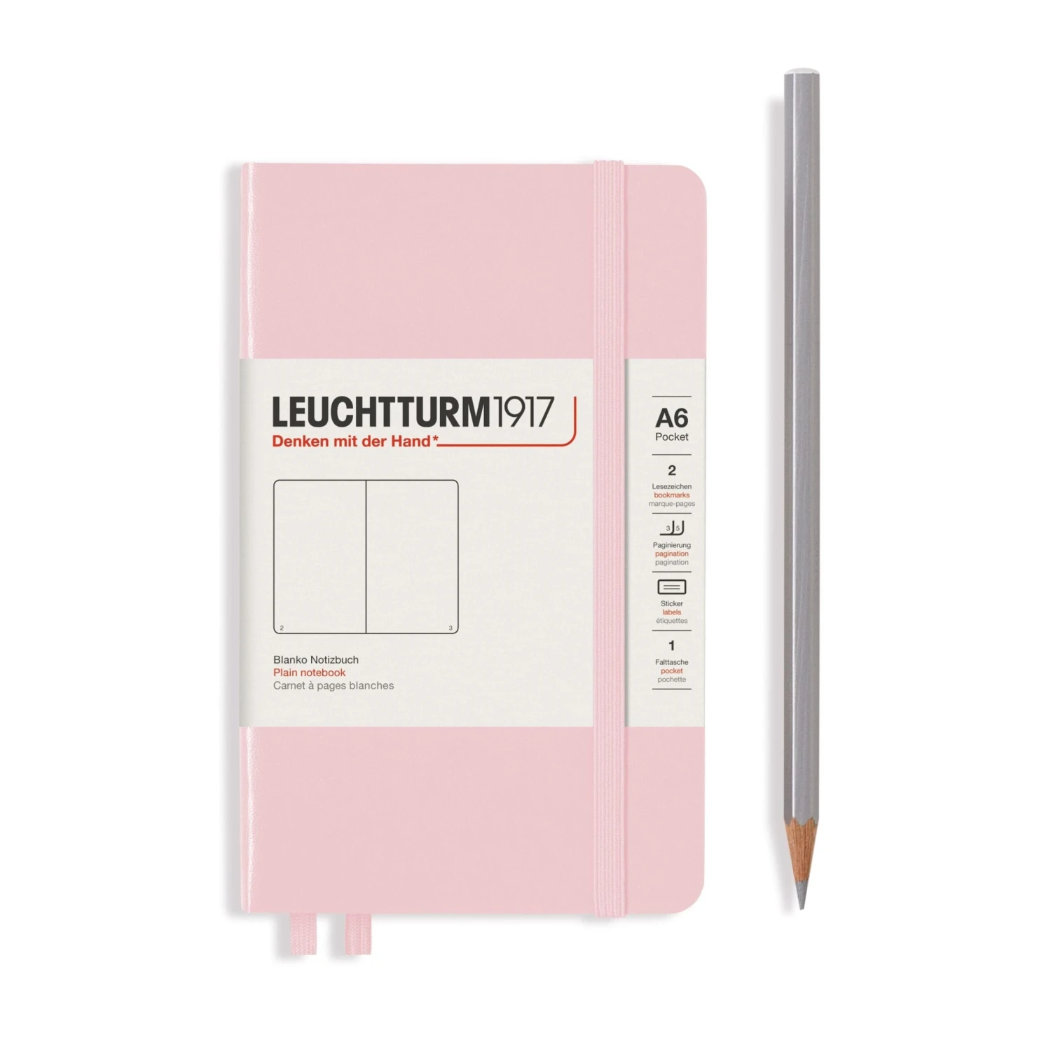 Leuchtturm 1917 Notebook, A6 - Powder 2 Leuchtturm 1917 Notebook, A6 - Powder - Image 2