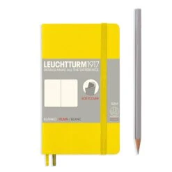 Leuchtturm1917 Pocket Notebook Softcover A6 -Stationery Sale Shop notebook pocket a6 softcover 123 numbered pages lemon plain e18391ea 59f3 46a0 9ad9 65b72e871ef6