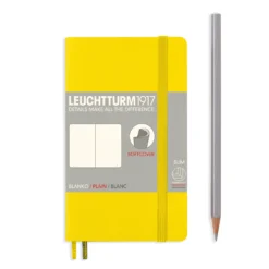Leuchtturm1917 Pocket Notebook Softcover A6 -Stationery Sale Shop notebook pocket a6 softcover 123 numbered pages lemon plain e18391ea 59f3 46a0 9ad9 65b72e871ef6 scaled