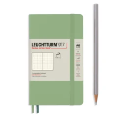 Leuchtturm1917 Pocket Notebook Softcover A6 -Stationery Sale Shop notebook pocket a6 softcover 123 numbered pages sage dotted 48603256 9620 46e1 9ac6 283b7044eca8 scaled
