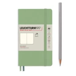Leuchtturm1917 Pocket Notebook Softcover A6 -Stationery Sale Shop notebook pocket a6 softcover 123 numbered pages sage plain b351acc0 df63 49ba 9620 acc0da53a174