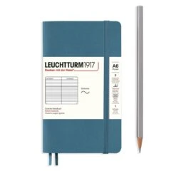Leuchtturm1917 Pocket Notebook Softcover A6 -Stationery Sale Shop notebook pocket a6 softcover 123 numbered pages stone blue ruled eaac76f9 b793 4ddd 8752 f5762c67f356