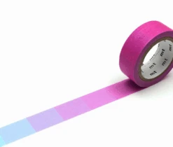 MT Masking Tape- Masking Tape Fluorescent Gradation Gradation Pink X Blue