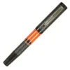 Conklin Carbon Fiber Stealth Word Gauge Fountain Pen, Orange