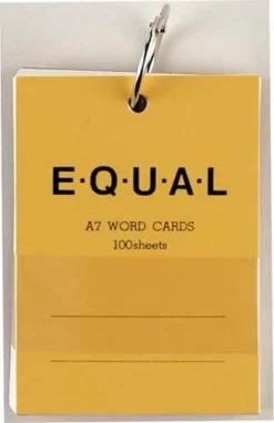 Life EQUAL Word Cards Plain Paper [A7] -Stationery Sale Shop p320 3