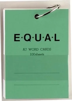 Life EQUAL Word Cards Plain Paper [A7] -Stationery Sale Shop p320 4