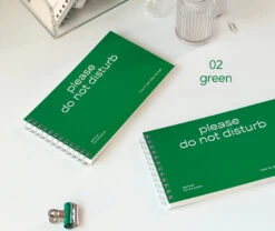 Paperian Do Not Disturb 6 Month Planner -Stationery Sale Shop paperian donotdisturb 6month planner 02green
