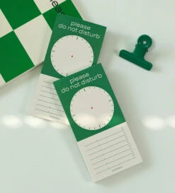 Paperian Do Not Disturb Memopad Time 12 Paperian Do Not Disturb Memopad Time -Stationery Sale Shop paperian donotdisturb memopad time green