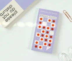 Paperian Do Not Disturb Memopad Tracker -Stationery Sale Shop paperian donotdisturb memopad tracker lilac