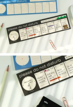 Paperian Do Not Disturb Memopad Weekly Pad -Stationery Sale Shop paperian donotdisturb weekly tracker 5