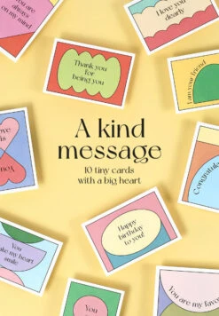 Paperian Kind Message Card Set (10 Cards) 7 Paperian Kind Message Card Set (10 Cards) -Stationery Sale Shop paperian kind message 01